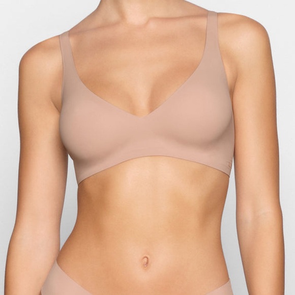 SKIMS NAKED PLUNGE BRALETTE NWT SOLD OUT SMALL - Picture 1 of 7